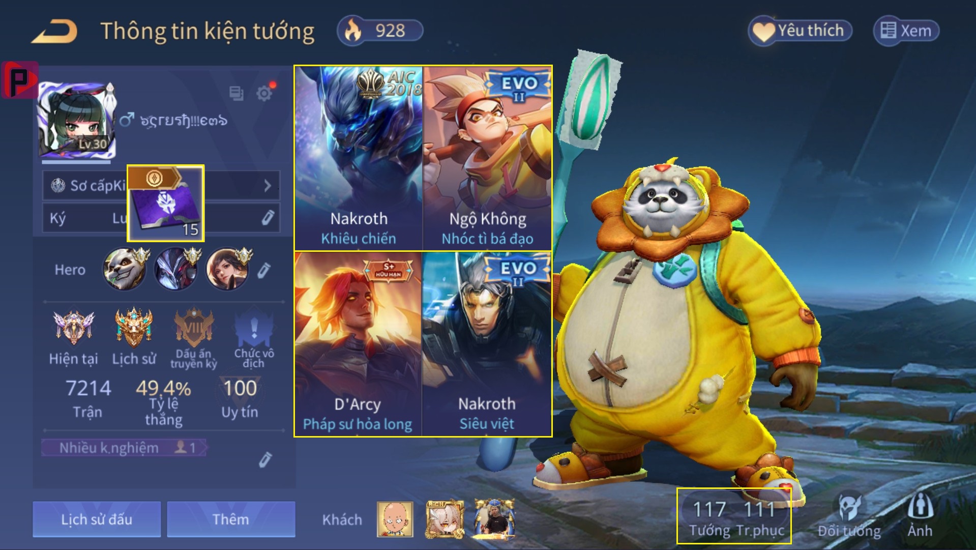 Ảnh tài khoản