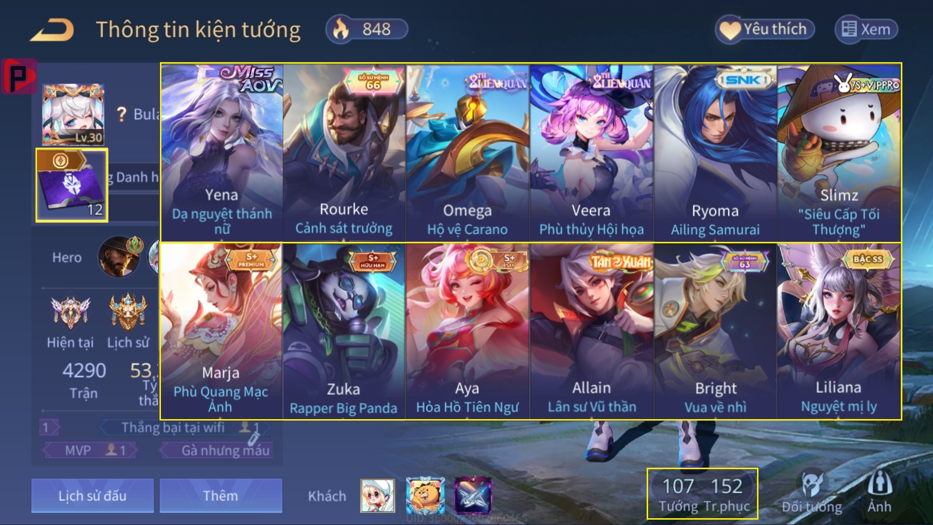 Ảnh tài khoản